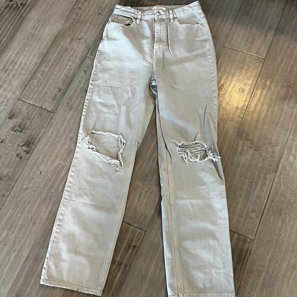 PacSun 90’s Boyfriend Light Gray Jeans